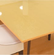 レストランに使用できる軽くて割れない安全なテーブルトップを探している方におすすめのアクリル天板 - テーブルマット用 アクリル(ガラス色)