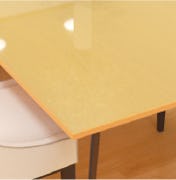 割れないテーブルトップを探している方におすすめのアクリル天板 - アクリル(ガラス色)