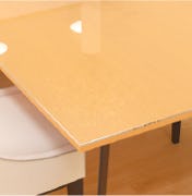レストランのテーブルのデザインを見せたい方におすすめのガラス天板 - テーブル天板 強化ガラス(クリア)