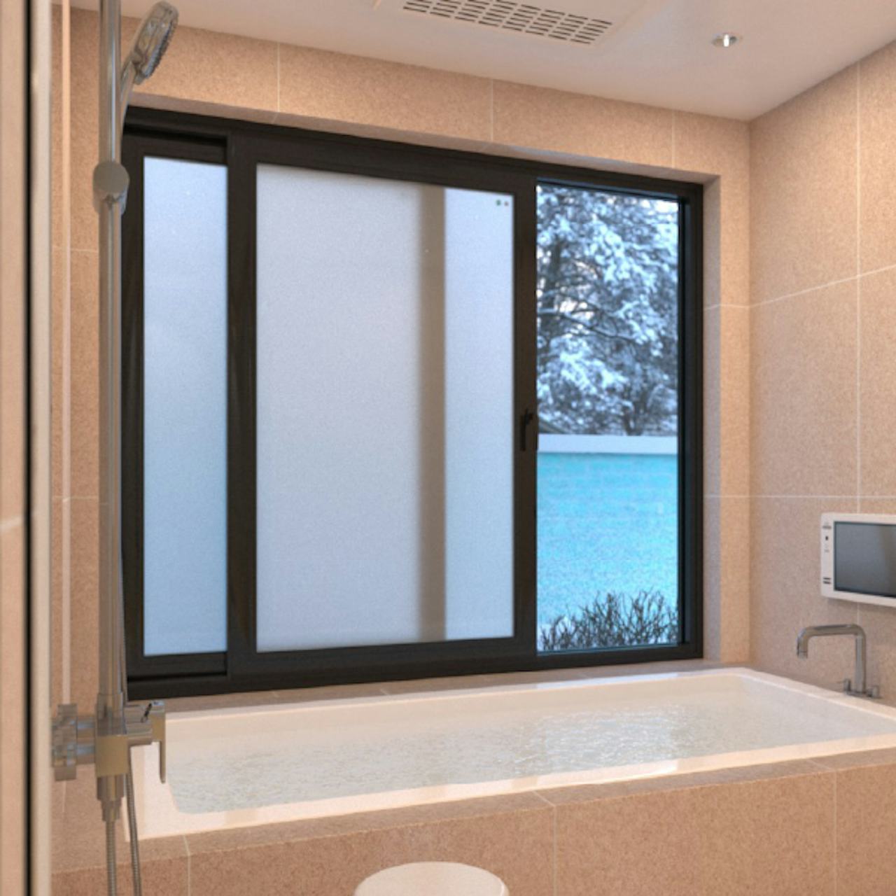 ガラス交換は、浴室の窓に最適な断熱リフォーム