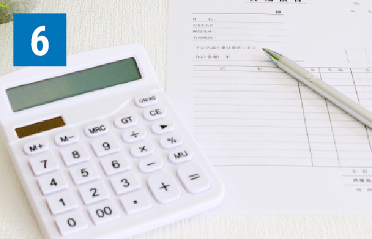 廃ガラス・鏡買取サービスの流れ⑥ご注文後、清算