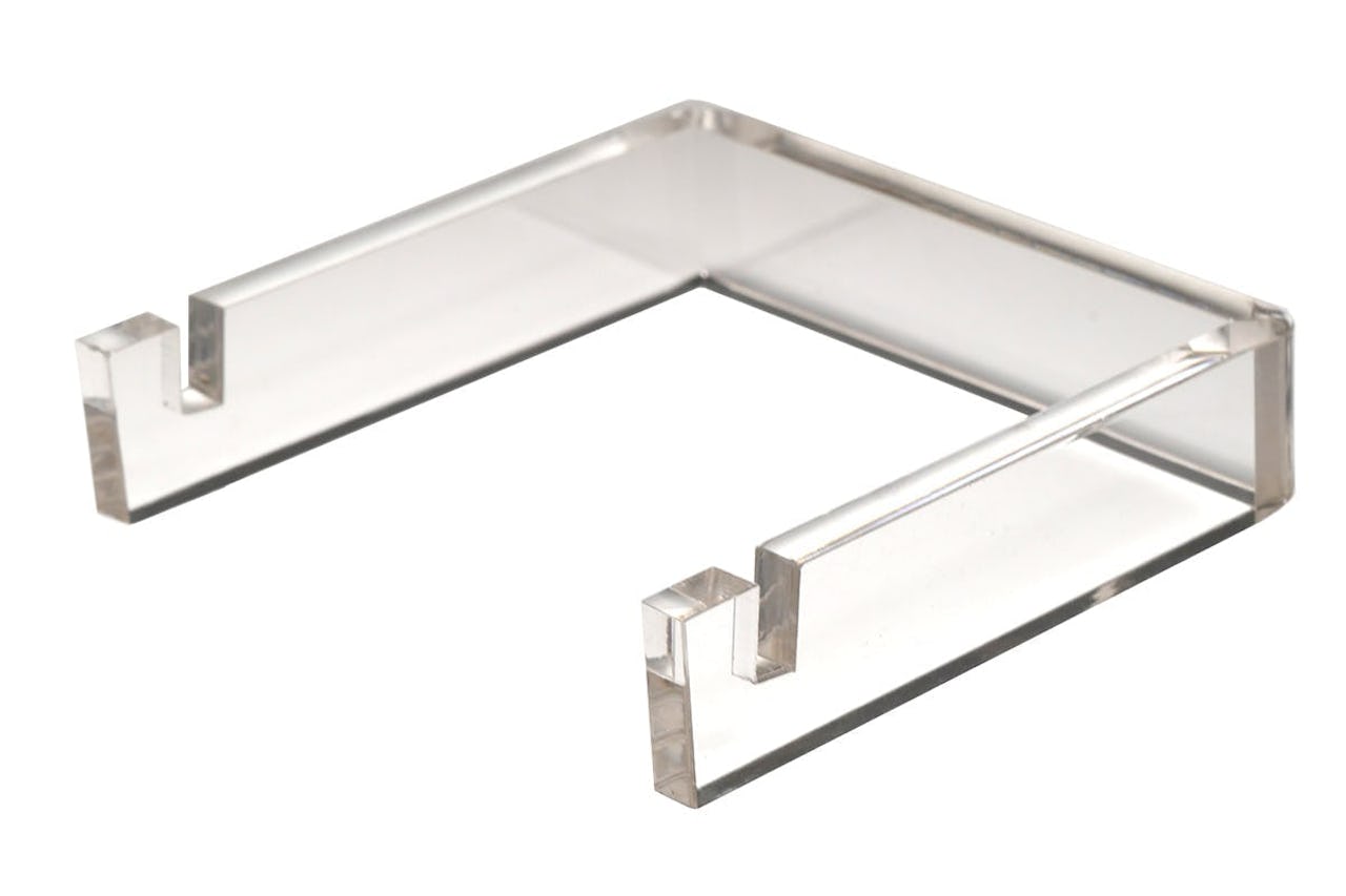 4ミリ厚ガラス用のアクリルスタンド(1)