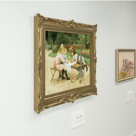 反射防止ガラス(シルクサイト - 使用事例:額縁ガラスに②