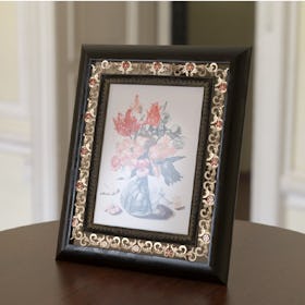 反射防止ガラス(シルクサイト) - 使用事例:額縁ガラスに①