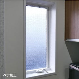 フローラガラス - 使用事例：新築の窓ガラスに