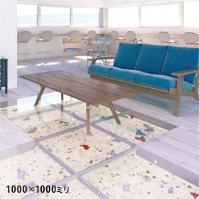床用ガラス - 使用事例：店舗の床材に