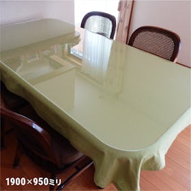 テーブル天板・テーブルマット用 アクリル(クリア) - 使用事例：ダイニングテーブルに②