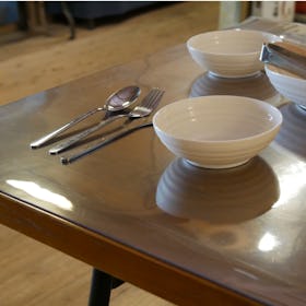 ダイニングテーブルトップに