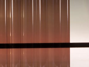 波板ポリカーボネート熱線吸収タイプ - ブロンズ