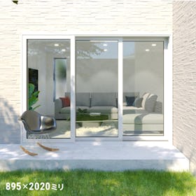 トリプルガラス - 使用事例:リビング窓に①