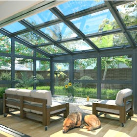 トリプルガラス - 使用事例:サンルームの窓に