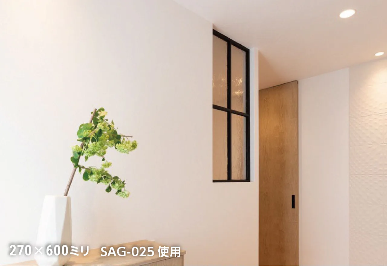 アンティークガラス - 使用事例：室内窓に