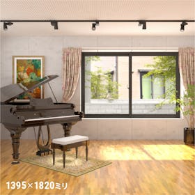 防音ペアガラス (複層ガラス) - 使用事例：ピアノなど楽器を使用する音楽室に