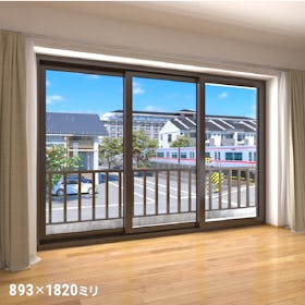 結露防止ガラス プレミアム (スペーシア) - 使用事例:道路や線路に面した窓に