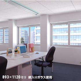 結露防止ガラス プレミアム (スペーシア) - 使用事例:オフィスの窓に