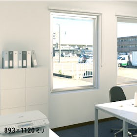 真空ガラス「スペーシアクール」- 使用事例:事務所の窓に