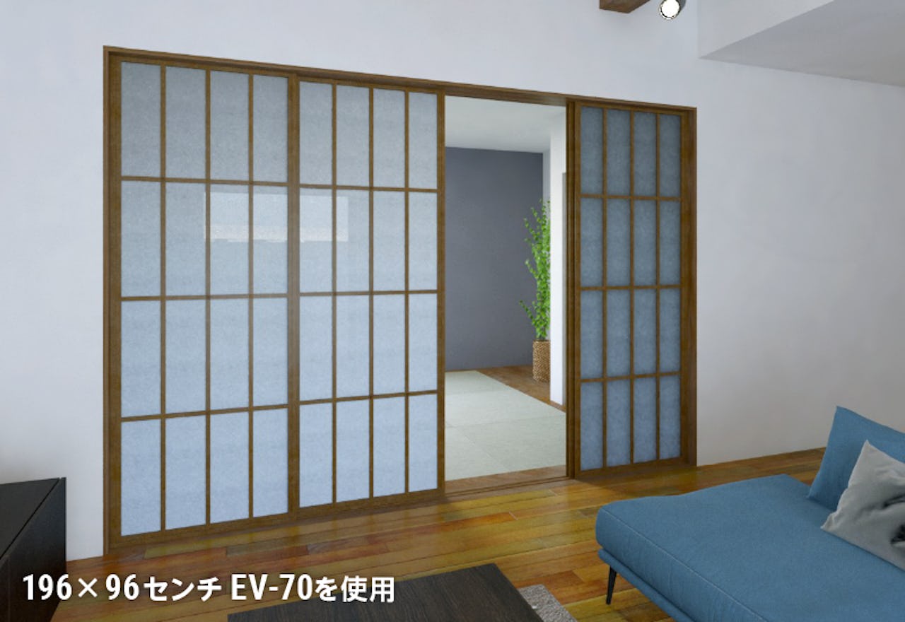 住宅の間仕切りにワーロンプレート EV-70を使用した事例