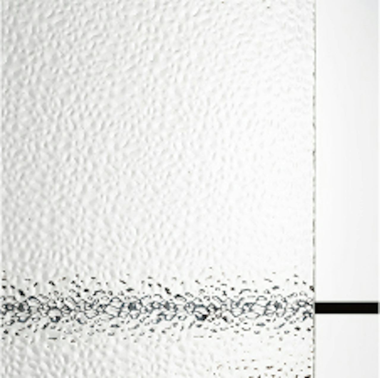 インテリアデザインガラス - ING-007 ウィズマークテクスチャ(クリスタルダイヤ)