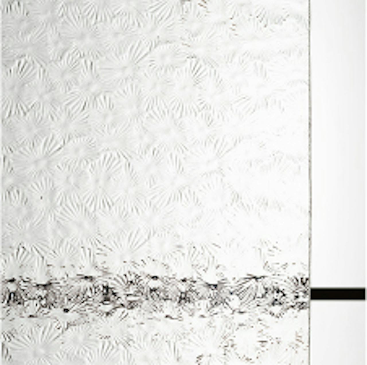 インテリアデザインガラス - ING-010 ウィズマークテクスチャ(クリスタルフローラ)