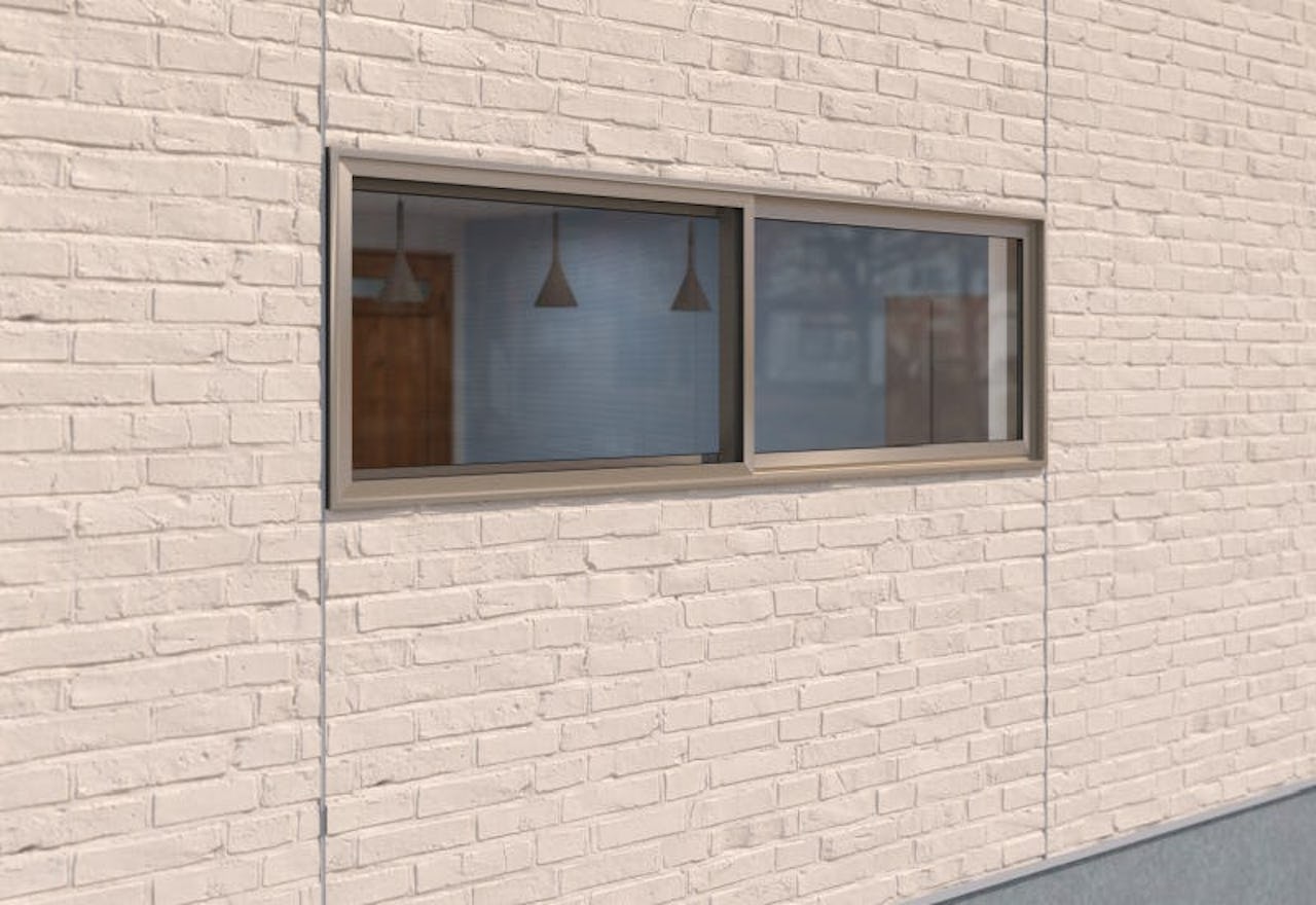 キッチンの窓に「引き違い網戸」を設置した事例