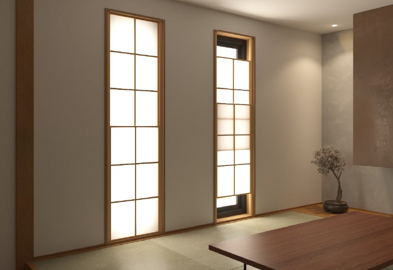 和室の窓を「和紙障子内窓」を使ってリフォームした事例