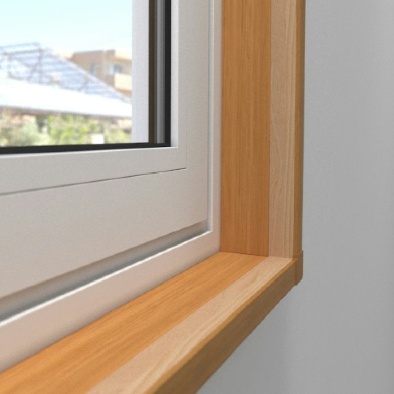 ウッドブラウン(木目)-ふかし枠25