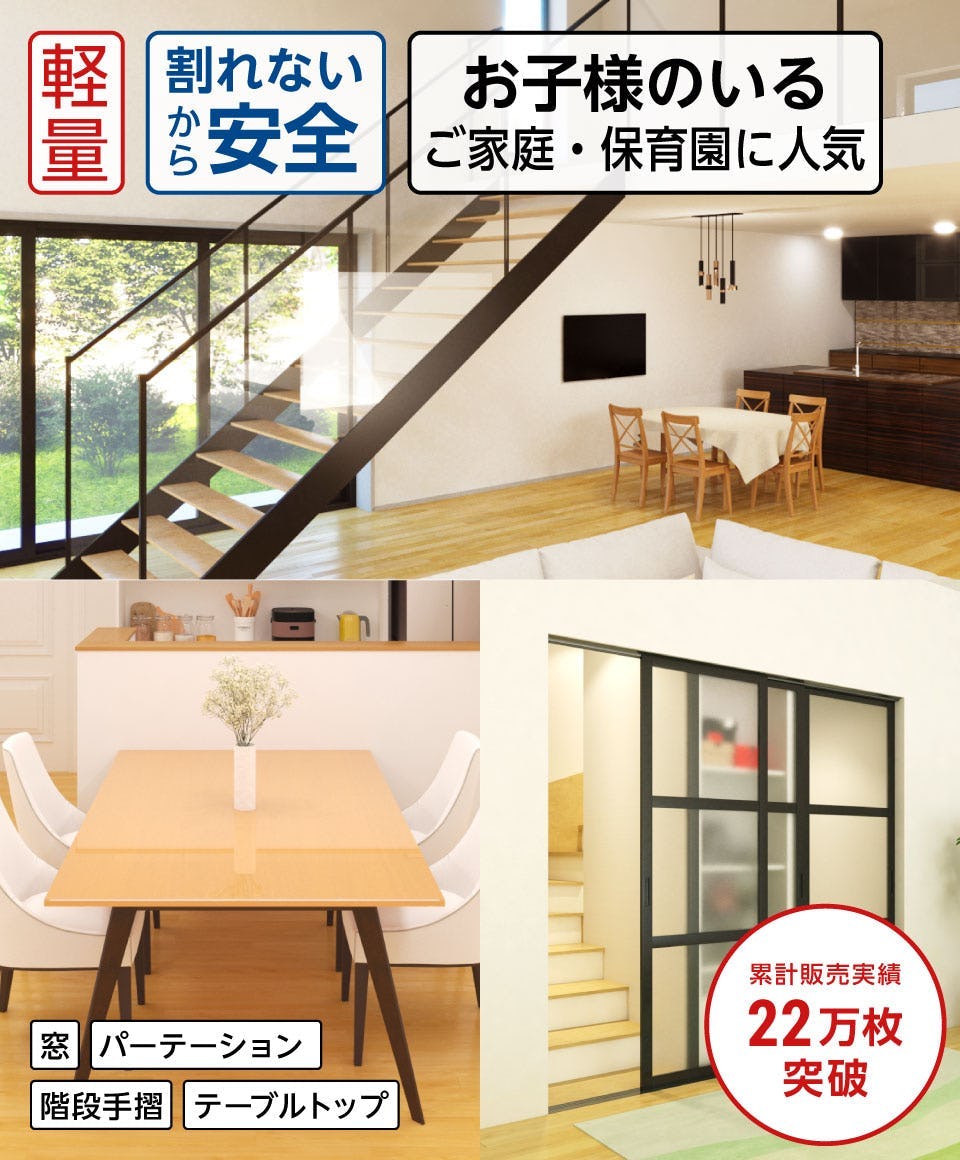 アクリルボード】アクリル板 透明6mmの通販／加工印刷◎