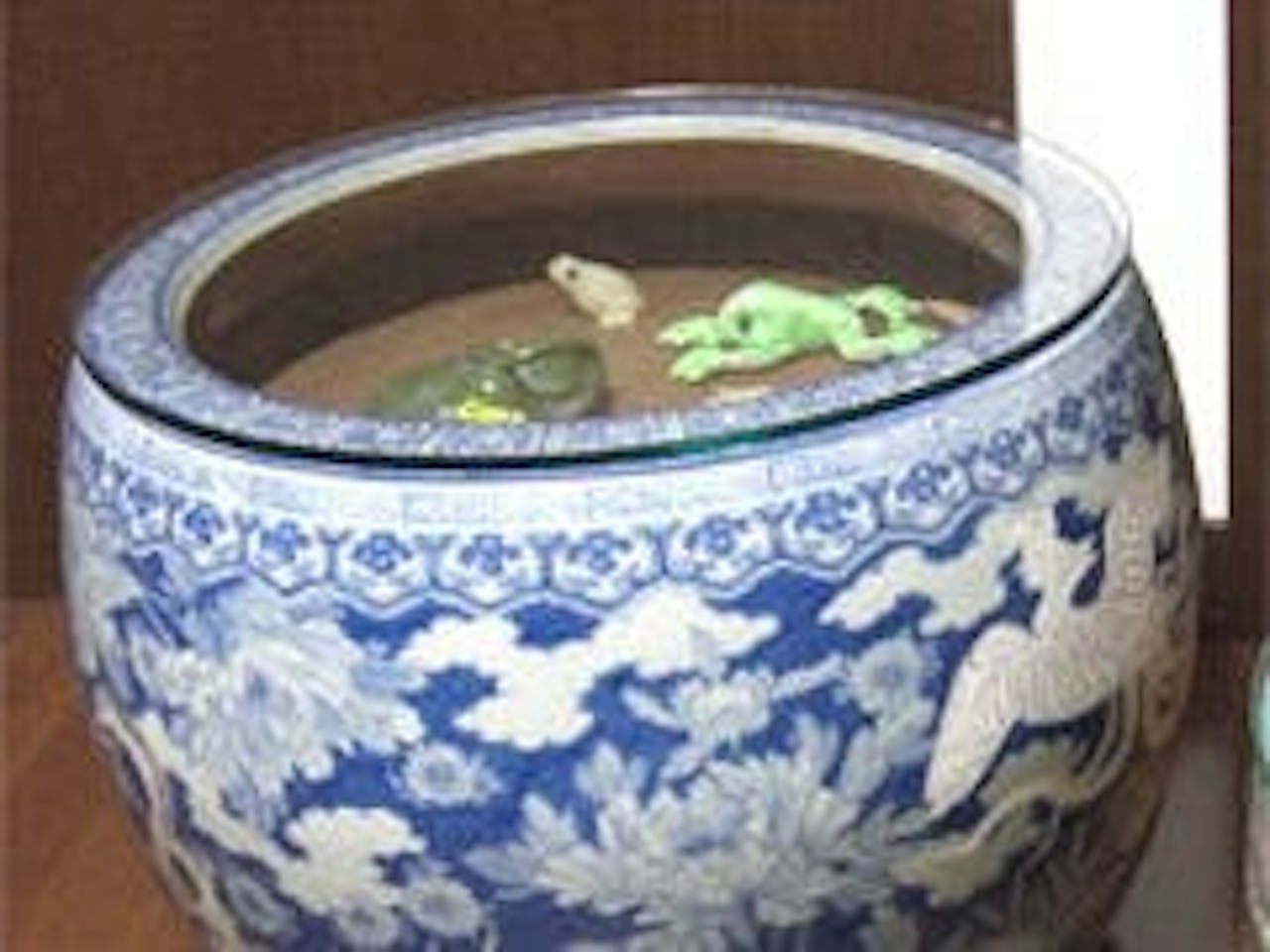 火鉢のテーブルトップ用にガラス天板を注文されたお客様事例④ - 正円形