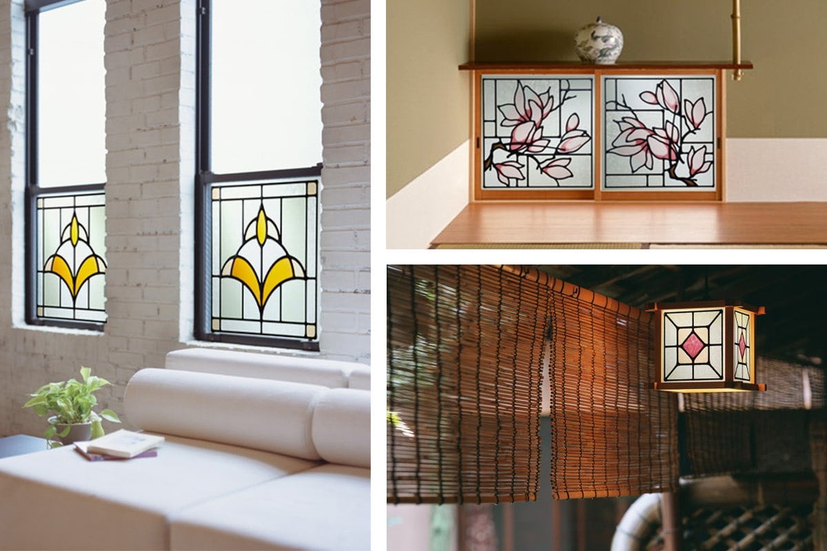 ステンドグラス「スクウェア」シリーズを注文いただいたお客様の事例