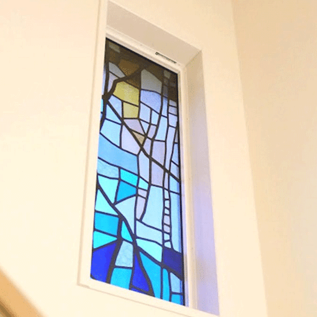 ステンドグラス「ブリリアントモーメント」シリーズの「ブリーズ」