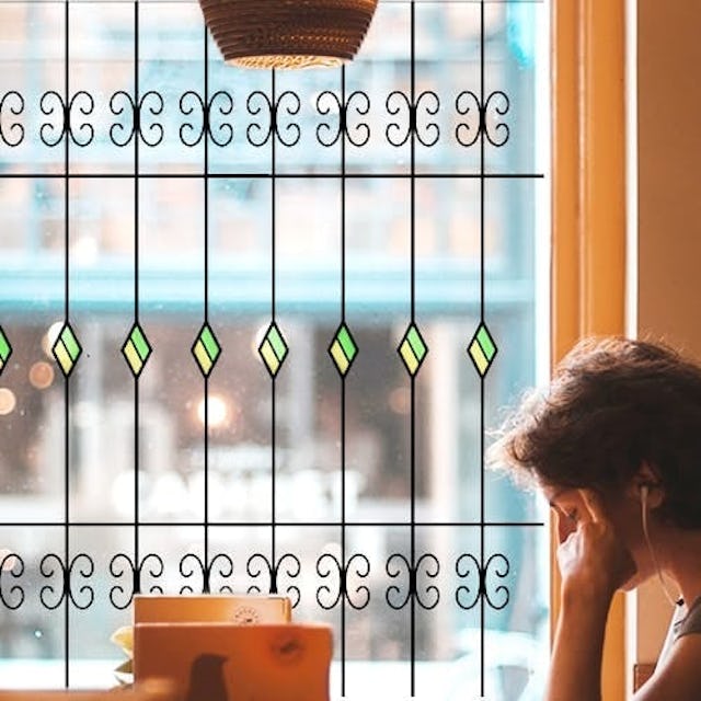 ステンドグラス「ラインアートカラー」シリーズのイメージ