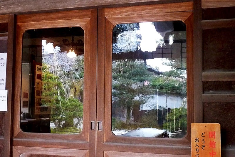 昭和レトロ風ガラス 施工事例_1