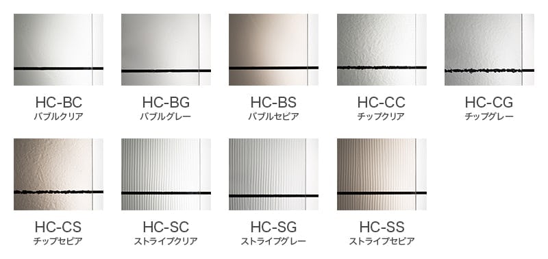 ハンドクラフトグラス 商品ラインナップ