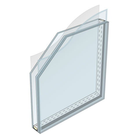 内窓の完成品のガラスの種類_合わせガラス／Low-E複層