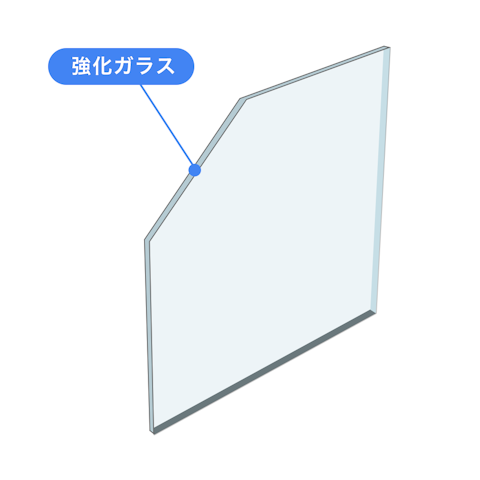 内窓で選べるガラスの種類_単板ガラス／強化