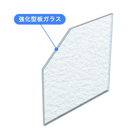 内窓で選べるガラスの種類_単板ガラス/強化型板