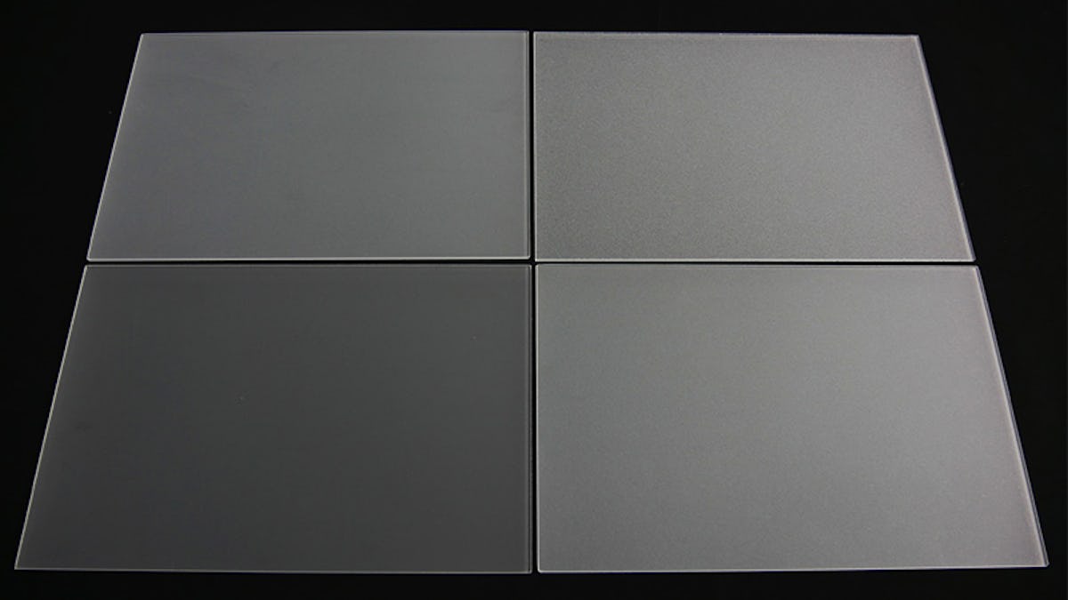 写真で比較 すりガラス は粒度によって見え方 粗さ が異なる オーダーガラス板 Com 写真で比較 すりガラス は粒度によって見え方 粗さ が異なる オーダーガラス板 Com