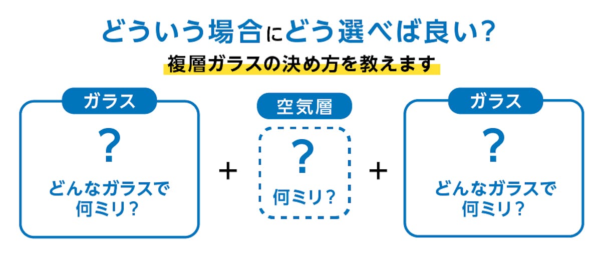 ペアガラスとトリプルガラスのどっちがいいか、複層ガラスの選び方を教えます