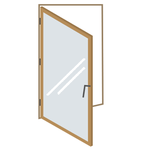 内窓使われるガラスの種類/テラスドア