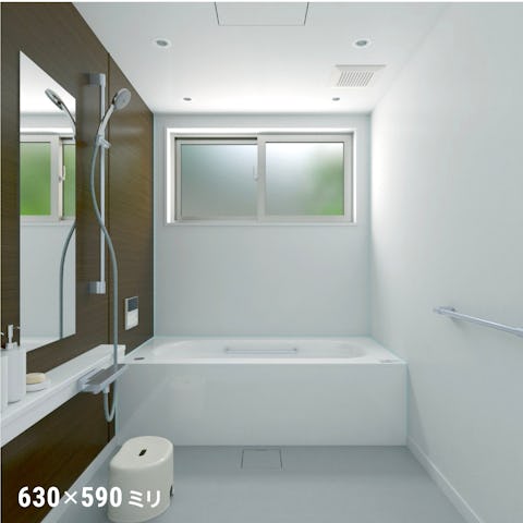 採光・目隠しを兼ね備えた「ミストガラス」