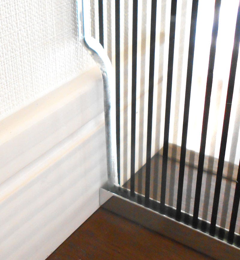 階段上のフェンスに切込加工／W様(3)