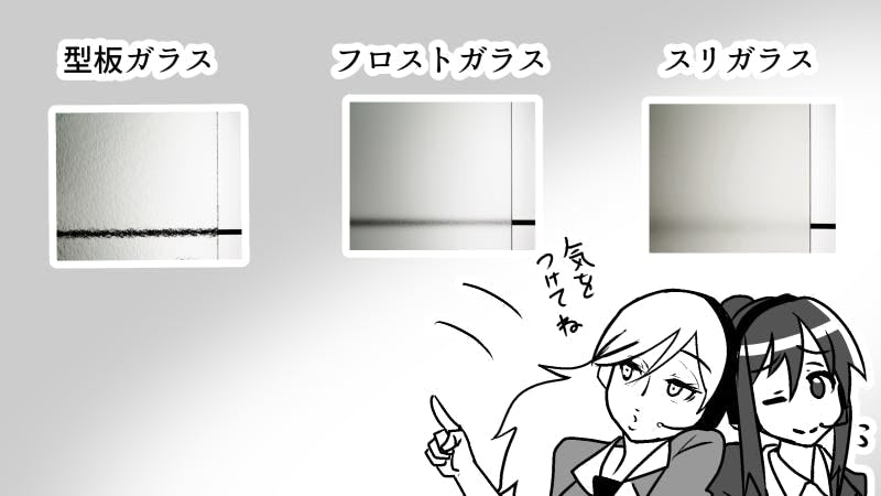 型ガラスとすりガラスの違いと選び方 ガラス板の専門店オーダーガラス板 Com 型ガラスとすりガラスの違いと選び方 ガラス板の専門店オーダーガラス板 Com