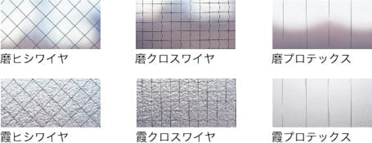 AGCの網入りガラス