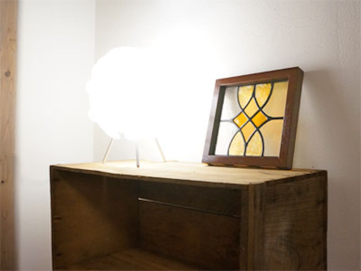 ステンドグラス-枠付け