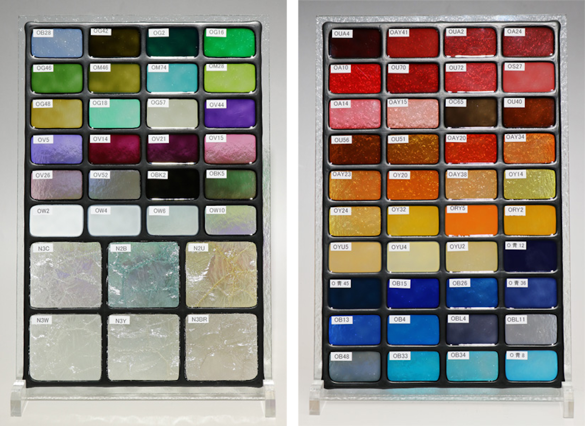 ステンドグラス-色サンプル