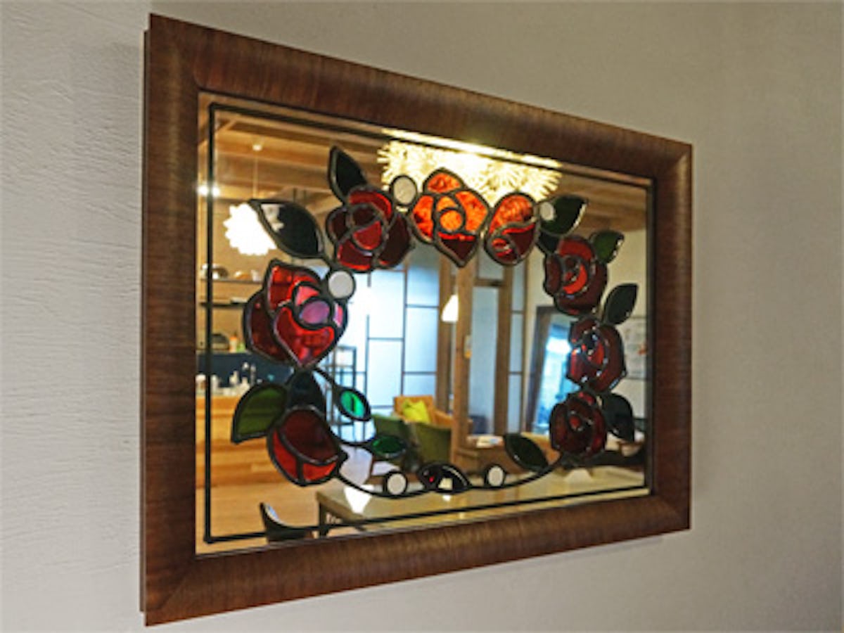 ステンドグラスミラー-枠
