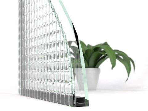 デザインガラスとLow-Eガラスの複層ガラス「デザートペア」
