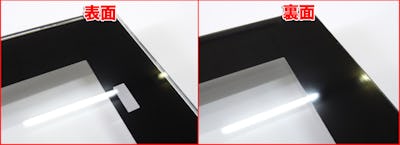 ガラスのセラミック印刷 - 表面印刷・裏面印刷の比較