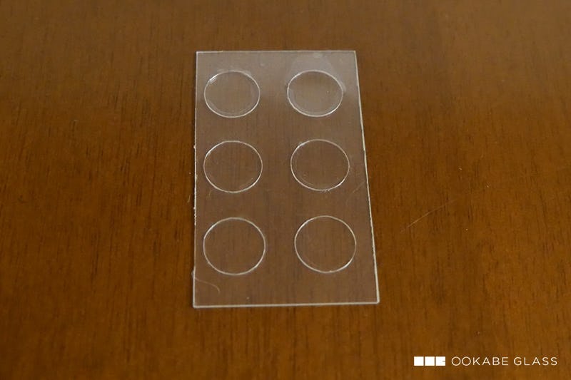 滑り止めシール - テーブルトップのガラス板・アクリル板用