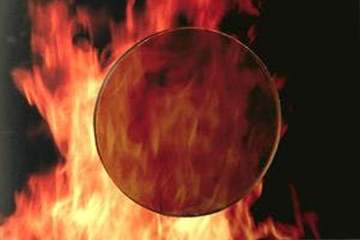 炉内観察用耐熱ガラス イメージ画像